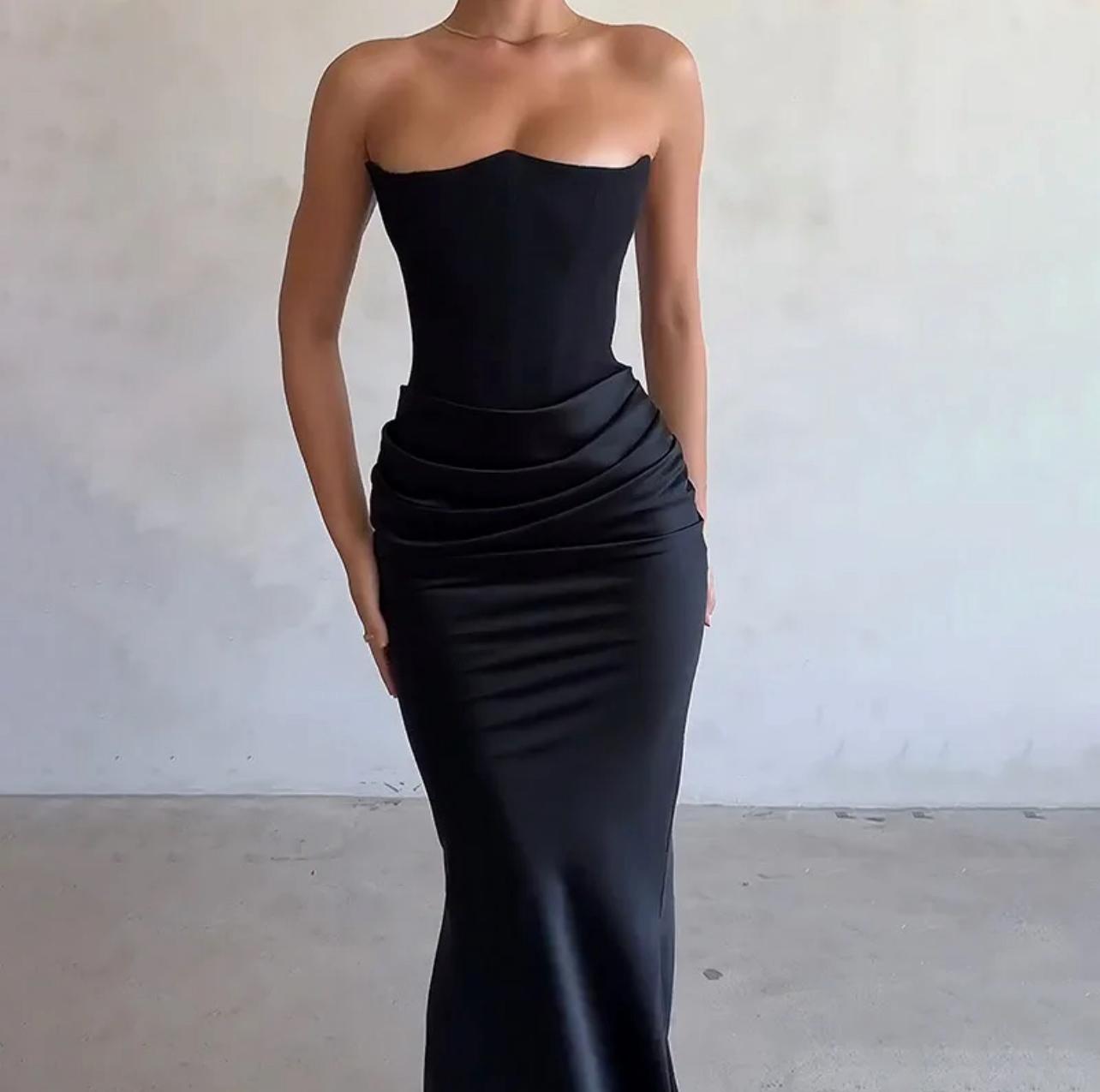 Shape black dress